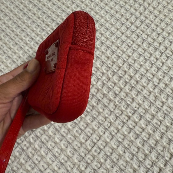 Michael Kors Red Wristlet Bag - Picture 3 of 10